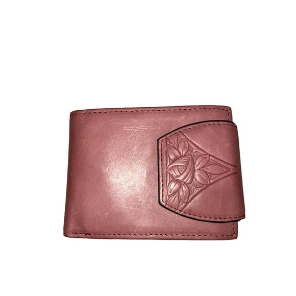 Rolfs Rose Leather bifold wallet - Picture 1 of 7